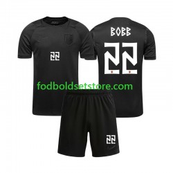 Norge Trøje Oscar Bobb 22 Udebane World Cup 2026 Kort ærmer ,Børn Fodboldsæt