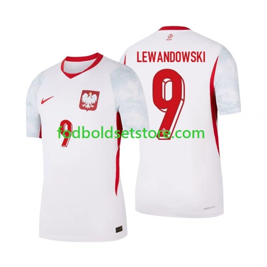 Polen Trøje Robert Lewandowski 9 Hjemmebane 2026 Kort ærmer ,Mænd