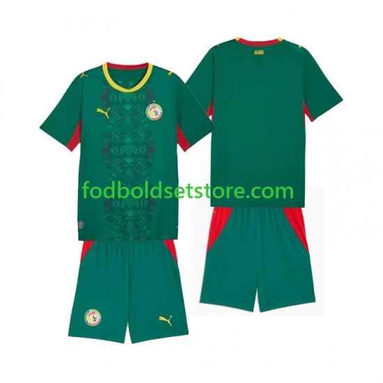 Senegal Trøje Udebane 2026 2027 Kort ærmer ,Børn Fodboldsæt