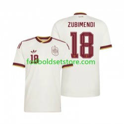 Spanien Trøje Martin Zubimendi 18 Udebane World Cup 2026 Kort ærmer ,Mænd