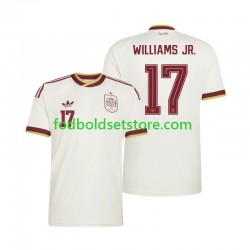 Spanien Trøje Nico Williams 17 Udebane World Cup 2026 Kort ærmer ,Mænd