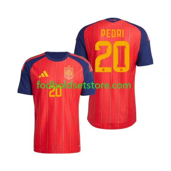 Spanien Trøje Pedri 20 Hjemmebane World Cup 2026 Kort ærmer ,Mænd