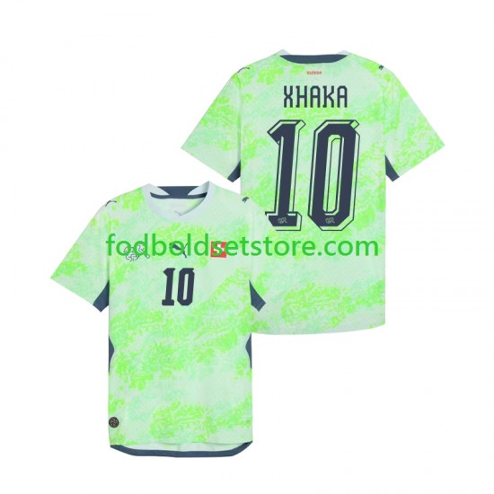 Schweiz Trøje Granit Xhaka 10 Udebane World Cup 2026 Kort ærmer ,Mænd Schweiz Trøje Granit Xhaka 10 Udebane World Cup 2026 Kort ærmer ,Mænd