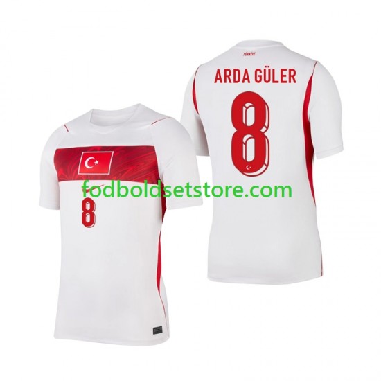 Tyrkiet Trøje Arda Guler 8 Udebane World Cup 2026 Kort ærmer ,Mænd