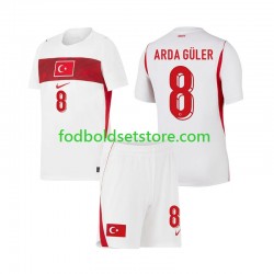 Tyrkiet Trøje Arda Guler 8 Udebane World Cup 2026 Kort ærmer ,Børn Fodboldsæt Tyrkiet Trøje Arda Guler 8 Udebane World Cup 2026 Kort ærmer ,Børn Fodboldsæt