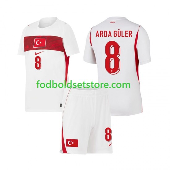 Tyrkiet Trøje Arda Guler 8 Udebane World Cup 2026 Kort ærmer ,Børn Fodboldsæt Tyrkiet Trøje Arda Guler 8 Udebane World Cup 2026 Kort ærmer ,Børn Fodboldsæt