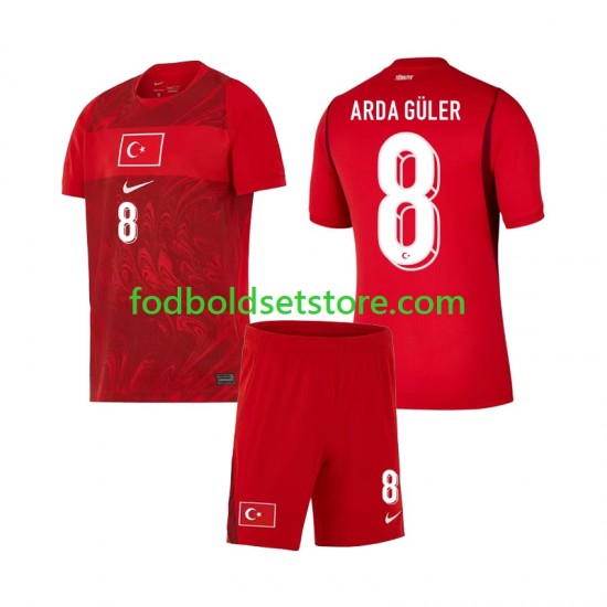 Tyrkiet Trøje Arda Guler 8 Hjemmebane World Cup 2026 Kort ærmer ,Børn Fodboldsæt Tyrkiet Trøje Arda Guler 8 Hjemmebane World Cup 2026 Kort ærmer ,Børn Fodboldsæt