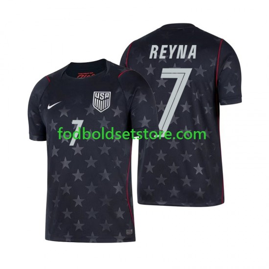 USA Trøje Giovanni Reyna 7 Udebane World Cup 2026 Kort ærmer ,Mænd