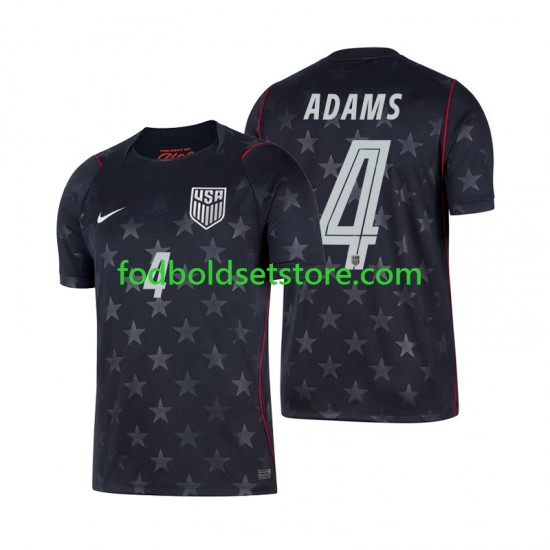 USA Trøje Tyler Adams 4 Udebane World Cup 2026 Kort ærmer ,Mænd