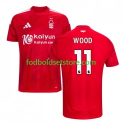 Nottingham Forest Trøje Chris Wood 11 Hjemmebane 2024-2025 Kort ærmer ,Mænd