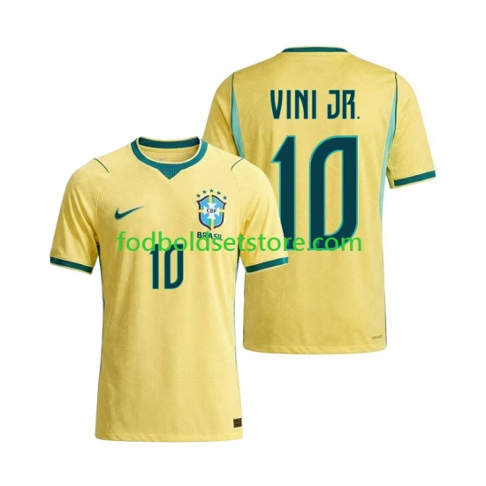 Brasilien Trøje Vinicius Junior 10 Hjemmebane World Cup 2026 Kort ærmer ,Mænd