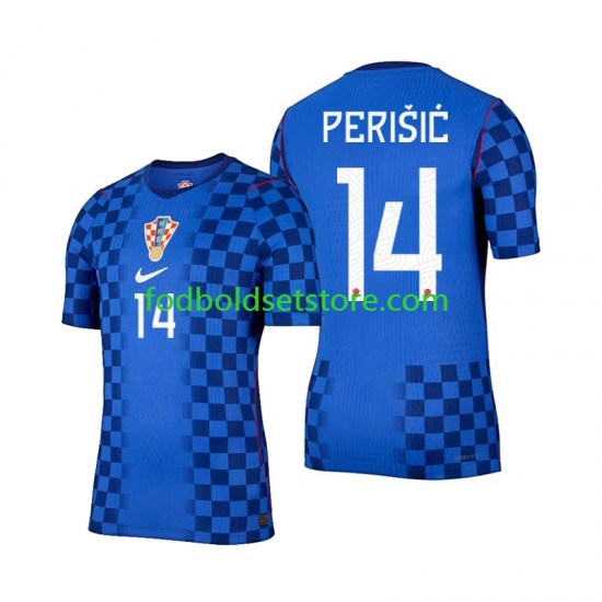 Kroatien Trøje Ivan Perisic 14 Udebane World Cup 2026 Kort ærmer ,Mænd