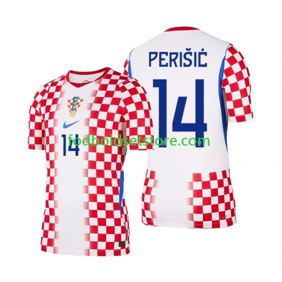 Kroatien Trøje Ivan Perisic 14 Hjemmebane World Cup 2026 Kort ærmer ,Mænd