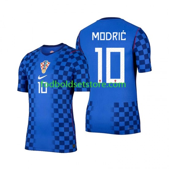 Kroatien Trøje Modrić Luka 10 Udebane World Cup 2026 Kort ærmer ,Mænd