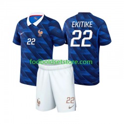 Frankrig Trøje Hugo Ekitike 22 Hjemmebane World Cup 2026 Kort ærmer ,Børn Fodboldsæt Frankrig Trøje Hugo Ekitike 22 Hjemmebane World Cup 2026 Kort ærmer ,Børn Fodboldsæt