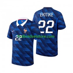 Frankrig Trøje Hugo Ekitike 22 Hjemmebane World Cup 2026 Kort ærmer ,Mænd Frankrig Trøje Hugo Ekitike 22 Hjemmebane World Cup 2026 Kort ærmer ,Mænd