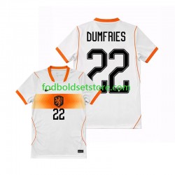 Holland Trøje Denzel Dumfries 22 Udebane World Cup 2026 Kort ærmer ,Mænd
