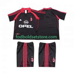 AC Milan Trøje 2000 2001 Retro 3. Valg Kort ærmer ,Børn Fodboldsæt