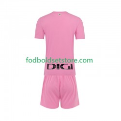 Athletic Bilbao Trøje Målmand Udebane 2025-2026 Kort ærmer ,Børn Fodboldsæt