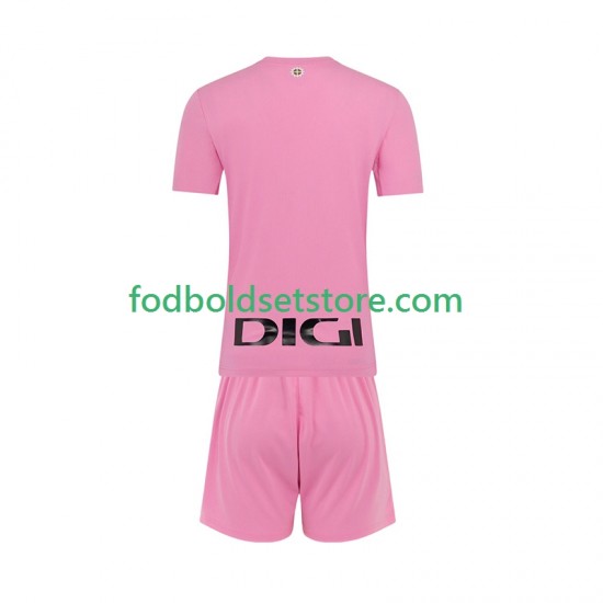 Athletic Bilbao Trøje Målmand Udebane 2025-2026 Kort ærmer ,Børn Fodboldsæt