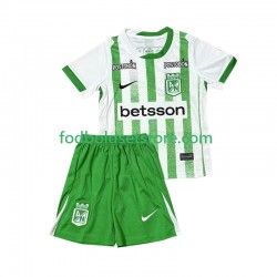 Trøje Atletico Nacional Hjemmebane 2025 Kort ærmer ,Børn Fodboldsæt