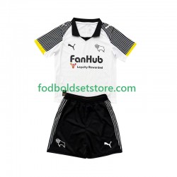 Trøje Derby County Hjemmebane 2025-2026 Kort ærmer ,Børn Fodboldsæt