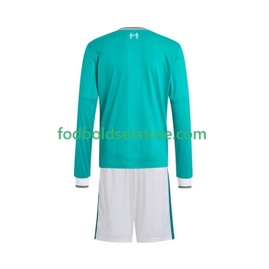 Liverpool Trøje 3. Valg 2025-2026 Lange ærmer ,Børn Fodboldsæt