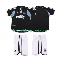 Newcastle United Trøje 2000 2001 Retro Udebane Kort ærmer ,Børn Fodboldsæt