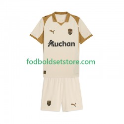 RC Lens Trøje 3. Valg 2025-2026 Kort ærmer ,Børn Fodboldsæt