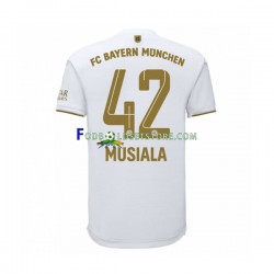 2022-2023 FC Bayern München Trøje Musiala 42 Udebane Kort ærmer ,Mænd