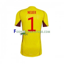 Tyskland Trøje Manuel Neuer 1 Målmand Udebane World Cup 2022 Kort ærmer ,Mænd