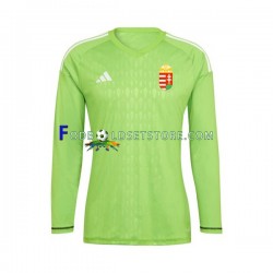 Ungarn Trøje Målmand Hjemmebane 2022 Lange ærmer ,Mænd