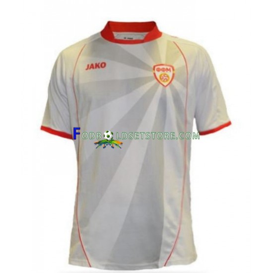 Trøje North Macedonia Udebane 2022 Kort ærmer ,Mænd