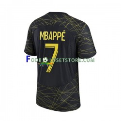 2022-2023 Paris Saint-Germain Trøje Mbappé 7 4. Valg Kort ærmer ,Mænd