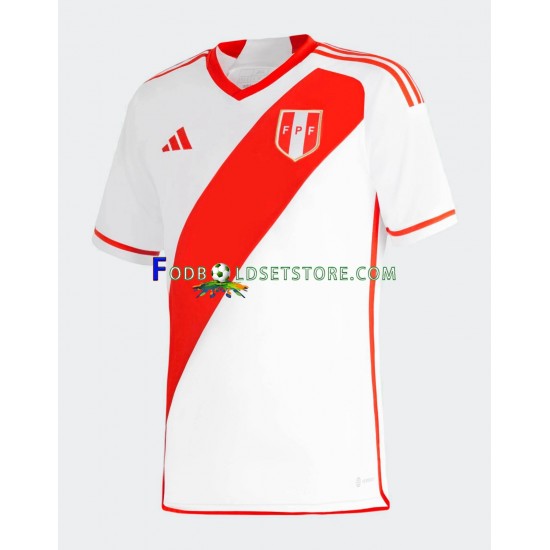 Peru Trøje 2023 Hjemmebane Kort ærmer ,Mænd Peru Trøje 2023 Hjemmebane Kort ærmer ,Mænd
