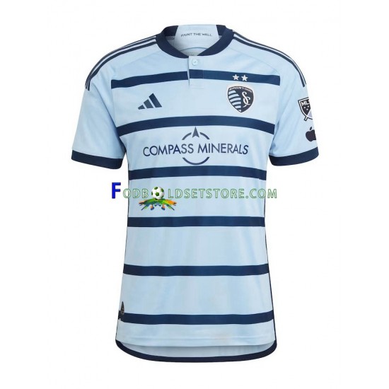 Sporting Kansas City Trøje 2023-2024 Hjemmebane Kort ærmer ,Mænd Sporting Kansas City Trøje 2023-2024 Hjemmebane Kort ærmer ,Mænd