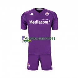 Fiorentina Trøje Hjemmebane 2024-2025 Kort ærmer ,Børn Fodboldsæt