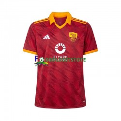 AS Roma Trøje 4. Valg 2023-2024 Kort ærmer ,Mænd