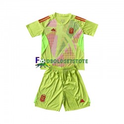 Argentina Trøje Målmand Udebane 2024 Kort ærmer ,Børn Fodboldsæt