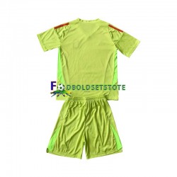 Argentina Trøje Målmand Udebane 2024 Kort ærmer ,Børn Fodboldsæt