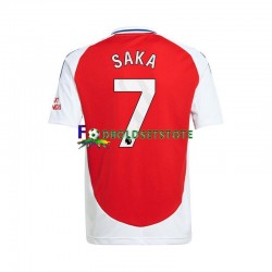 Arsenal Trøje Bukayo Saka 7 Hjemmebane 2024-2025 Kort ærmer ,Mænd