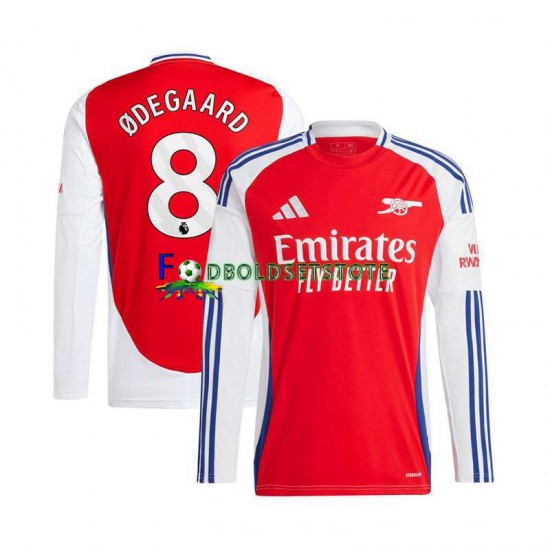 Arsenal Trøje Martin Odegaard 8 Hjemmebane 2024-2025 Lange ærmer ,Mænd Arsenal Trøje Martin Odegaard 8 Hjemmebane 2024-2025 Lange ærmer ,Mænd