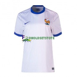 Frankrig Trøje Udebane Euro 2024 Kort ærmer ,Dame