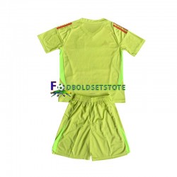 Mexico Trøje Målmand Udebane 2024 Kort ærmer ,Børn Fodboldsæt