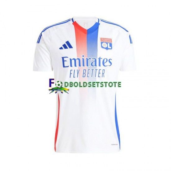 Olympique Lyon Trøje Hjemmebane 2024-2025 Kort ærmer ,Mænd