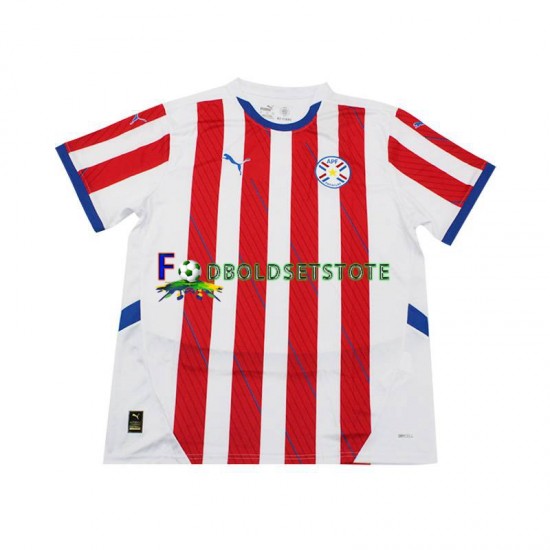 Trøje Paraguay Hjemmebane 2024 Kort ærmer ,Mænd