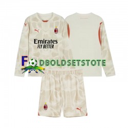 AC Milan Trøje Målmand 3. Valg 2024-2025 Lange ærmer ,Børn Fodboldsæt