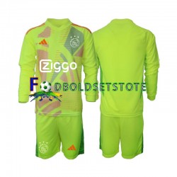 AFC Ajax Trøje Målmand 3. Valg 2024-2025 Lange ærmer ,Børn Fodboldsæt