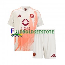 AS Roma Trøje Udebane 2024-2025 Kort ærmer ,Børn Fodboldsæt