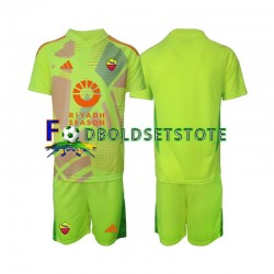 AS Roma Trøje Målmand Udebane 2024-2025 Kort ærmer ,Børn Fodboldsæt